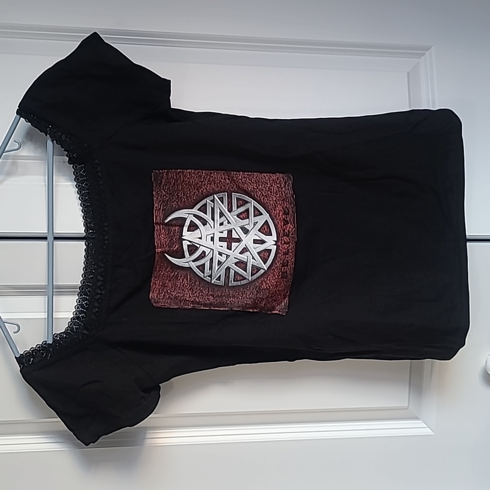 Vintage Custom Disturbed Rock Concert T-Shirt - Medium